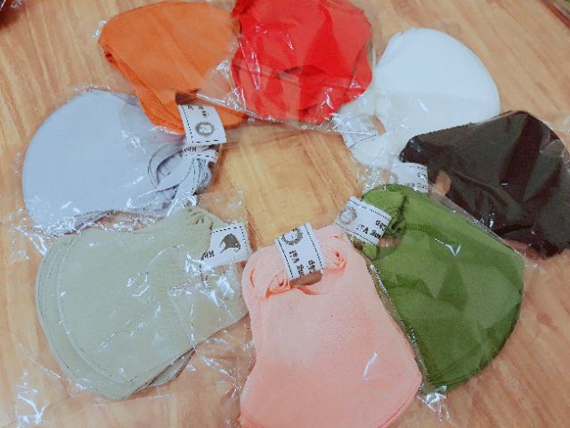 Bán sỉ 100 khẩu trang 3D xu lạnh Hàn Quốc (mẫu mã đẹp; đa dạng màu;tái sử dụng được)