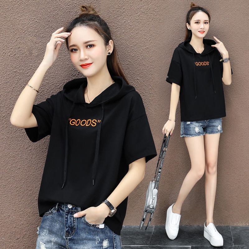 Áo Thun Hoodie Mỏng Dáng Rộng Phong Cách Mới Mùa Hè