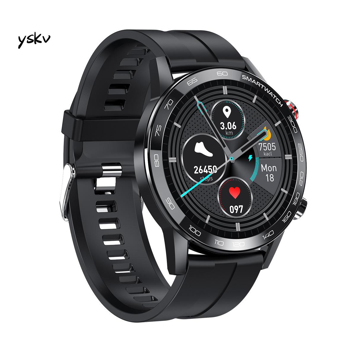 new pattern L16 Smart Watch IP68 Waterproof Full Circle HD Large Screen Watch Casual Sport Watch Heart Rate Monitoring 