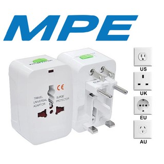 Mpe - ổ cắm điện du lịch đa năng usb mpe - ta3 - chính hãng