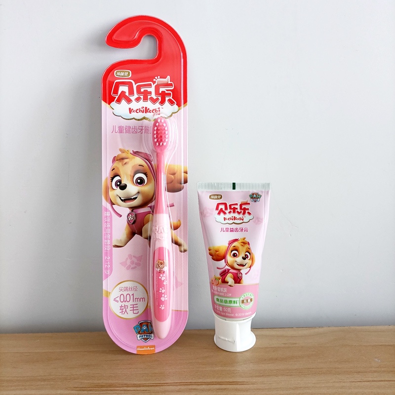 Paw patrol Bàn Chải Đánh Răng Lông Mềm Hình Chữ u Dành Cho Bé 2-3 - 5-6 Tuổi