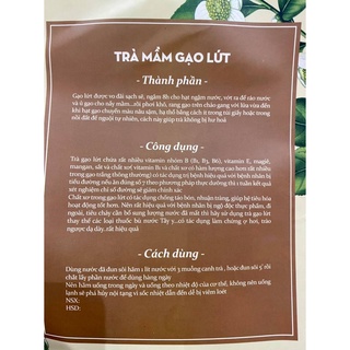 TRÀ MẦM GẠO LỨT 1KG