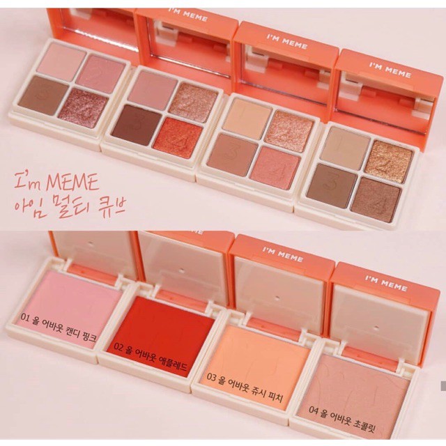 I'M MEME - Bảng phấn mắt và má I'm Multi Cube | BigBuy360 - bigbuy360.vn