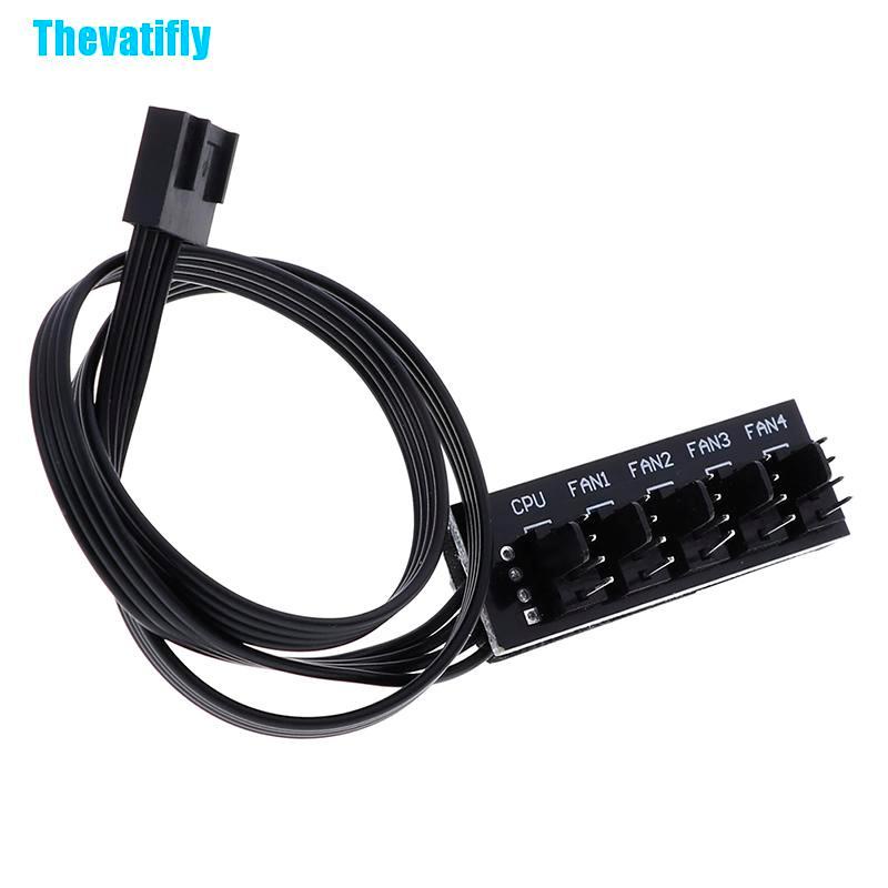 Dây Cáp Tản Nhiệt 40Cm 1 Sang 5 4-Pin Molex Tx4 Chất Lượng Cao
