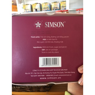 Mứt sim đặt sản Phú Quốc
