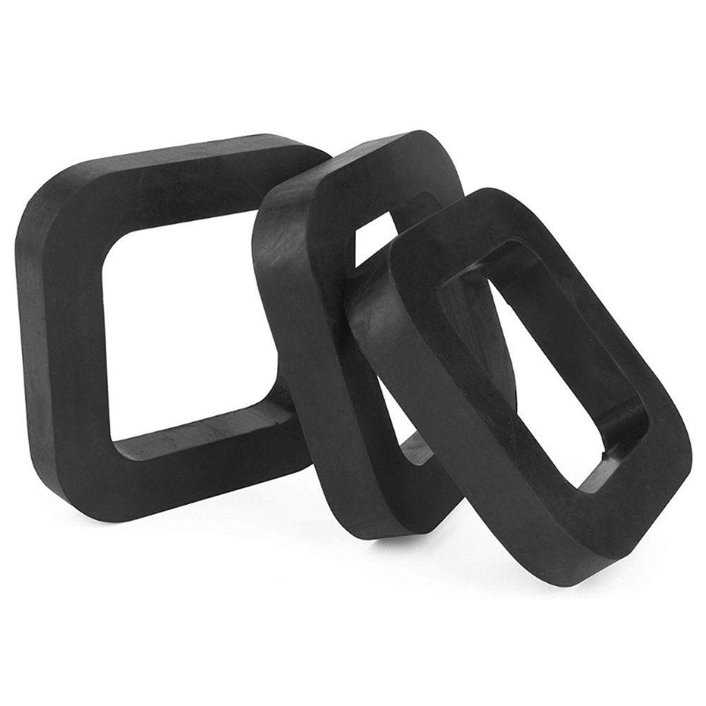 Đệm Cao Su Màu Đen 2 Inch Giảm Sốc Có Thể Điều Chỉnh Cho Xe Kéo