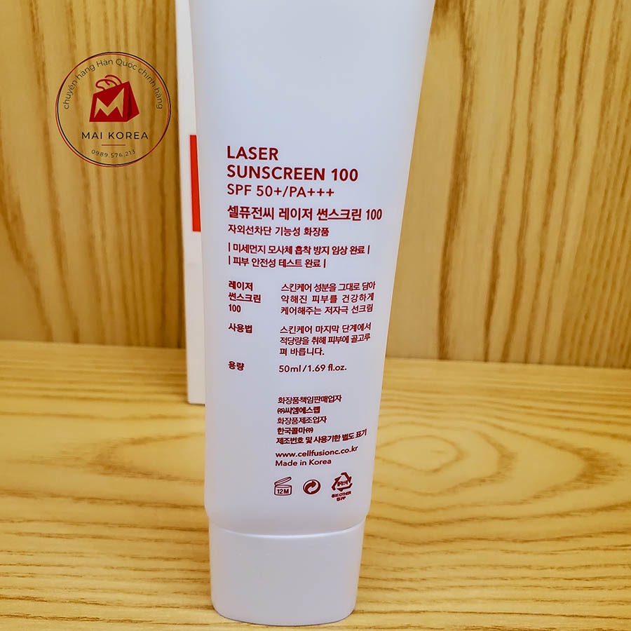 Kem chống nắng CELL FUSION C Sunscreen 100 SPF PA50+++