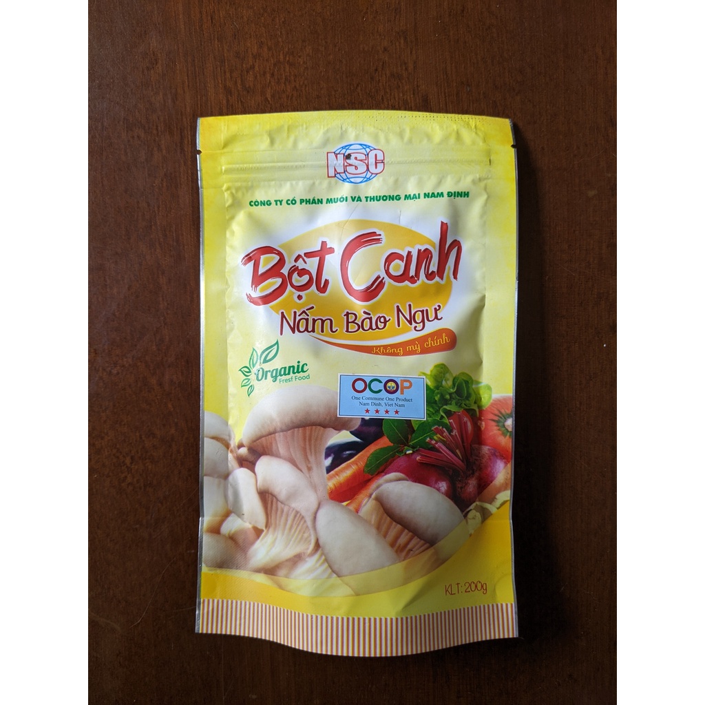Bột canh nấm bào ngư 200g NaDiSalt