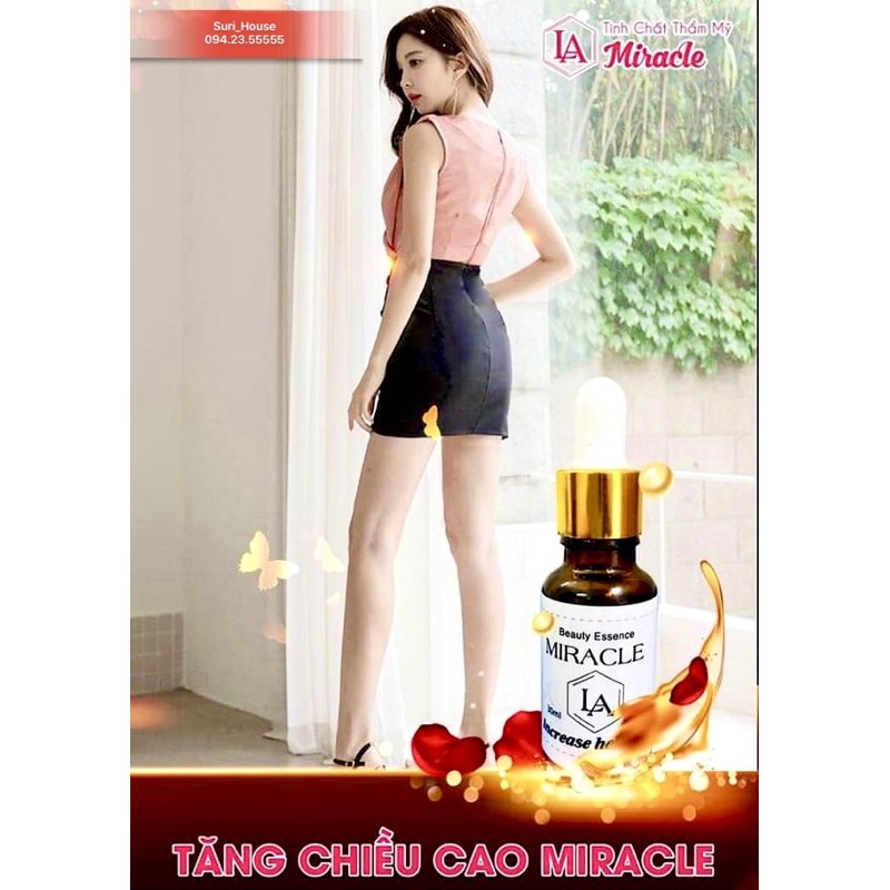Tinh chất tăng chiều cao Miracle - Pháp, hiệu quả chỉ sau 1 tháng (30ml)