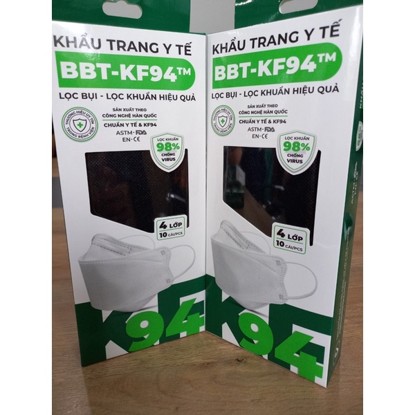 Khẩu Trang Bạch Tuyết KF94 - Hộ 10 cái