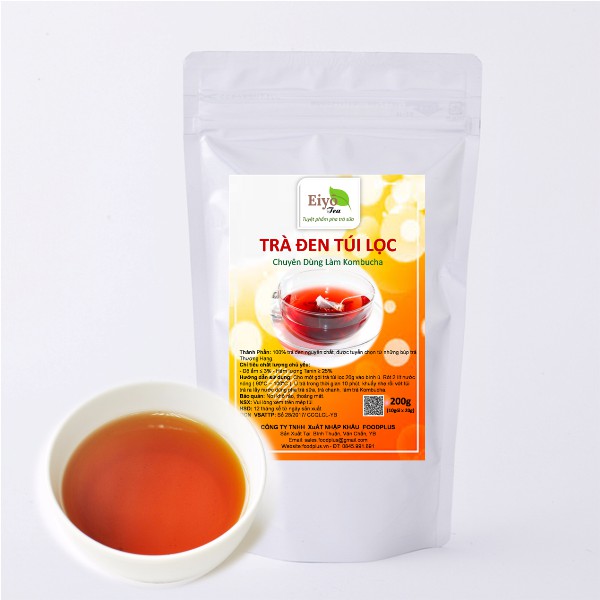 Trà Đen Túi Lọc - Chuyên dùng làm Trà KOMBUCHA .