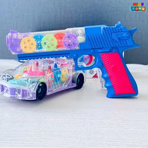 Mô hình xe ô tô đồ chơi  có nhạc và ánh sáng vui nhộn xe ô tô đồ chơi bánh răng trong suất tự động phát nhạc   Tony kids