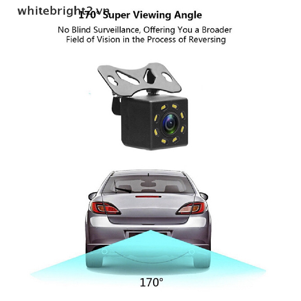 Camera chiếu hậu 8 bóng LED hỗ trợ tầm nhìn ban đêm WHITE2
 | BigBuy360 - bigbuy360.vn