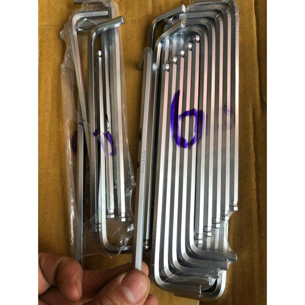Cây lục giác (lục lăng) tháo mở ốc lục giác  6 trắng