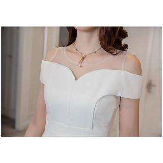 Đầm Xòe Sát Nách Thanh Lịch Dành Cho Nữ
