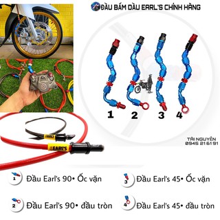 DÂY DẦU THÁI ĐẦU HEL ZIN - ĐẦU BẤM EARL'S CHÍNH HÃNG (chưa bấm)