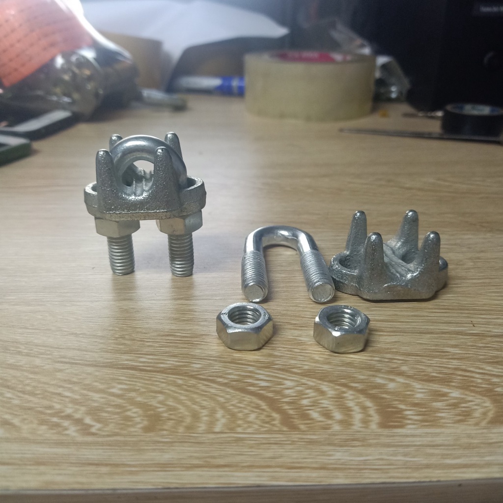 Ốc siết cáp M3 (3mm) bịch 10 cái CÁP THÉP THÁI BÌNH VINA