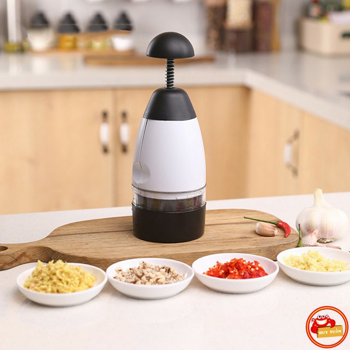 Dụng Cụ Dập Tỏi Slap Chop Đa Năng Cực Tiện Dụng Máy Say Dập Tỏi Ớt, Dụng Cụ Ép,  Máy Dập Rau , Củ