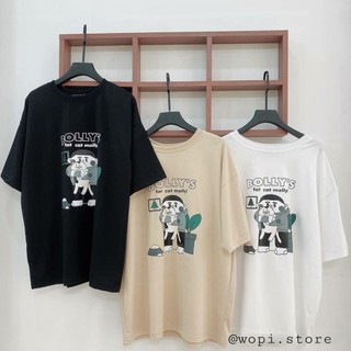 Áo Thun Tay Lỡ BOLLY BOY Unisex ( 3 màu )