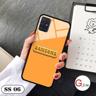 Ốp lưng Samsung Galaxy A71  - in hình 3D Logo điện thoại