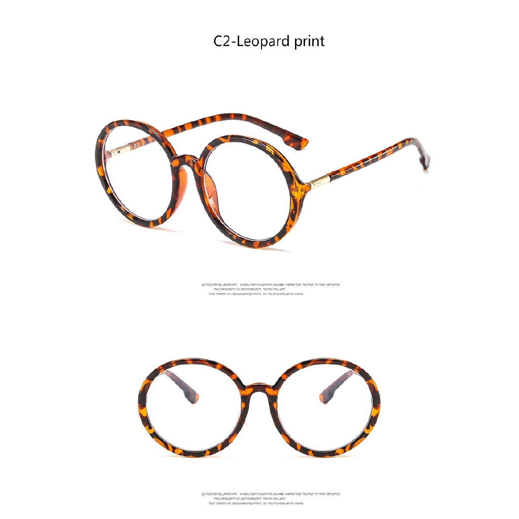 Kính cận gọng kim loại chống ánh sáng xanh kiểu dáng tròn 2020 thời trang mới