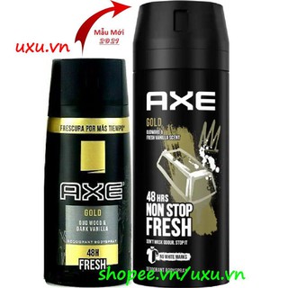 Xịt Khử Mùi 150Ml Axe Non Stop Gold Ngăn Mùi Cơ Thể Suốt 48 Giờ Liên Tục, Với uxu.vn Tất Cả Là Chính Hãng.