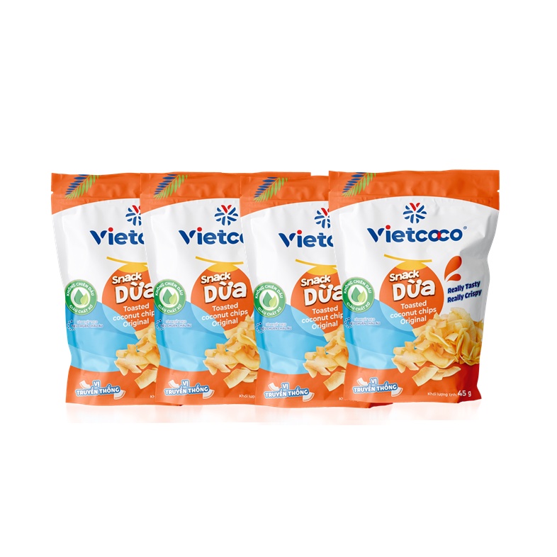 DỪA NON SẤY DÒN VIETCOCO -ĐẶC SẢN BẾN TRE CỰC NGON