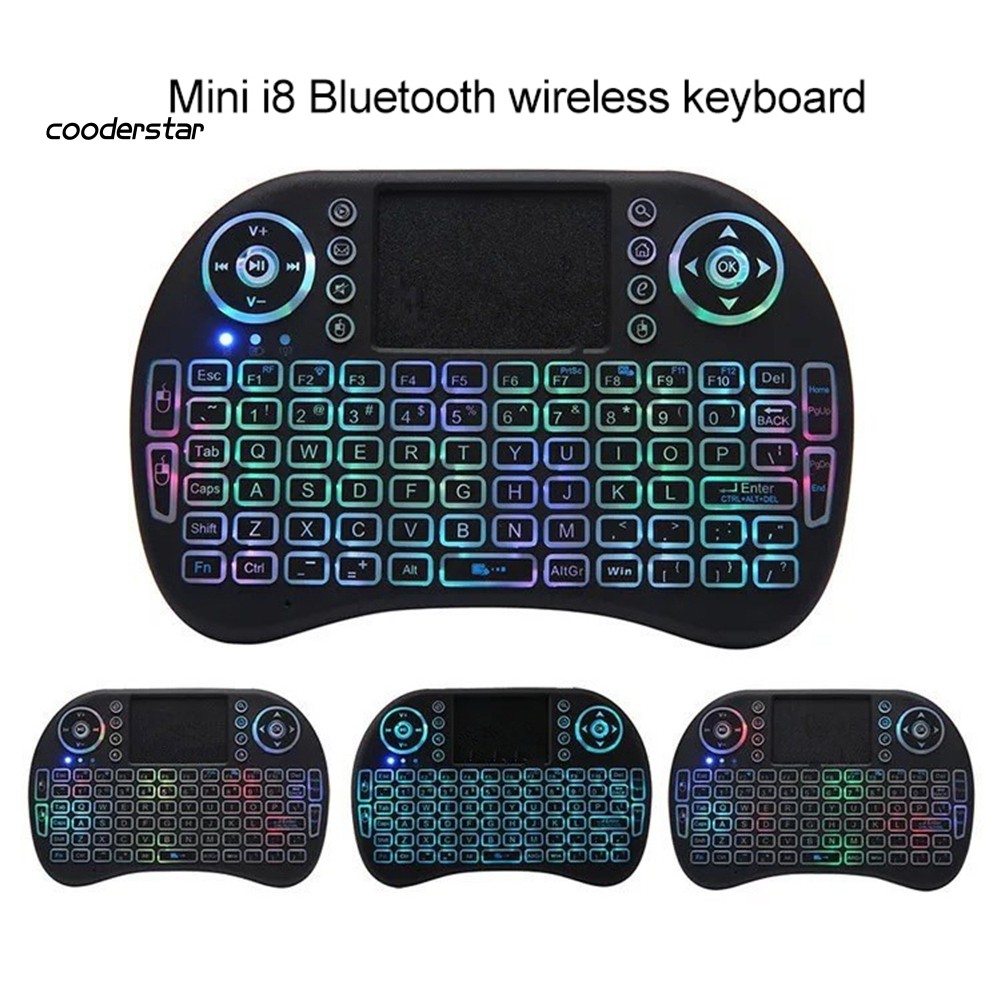 Bàn Phím Bluetooth Không Dây Wdp I8 Tích Hợp Cảm Ứng Cho Xbox 360