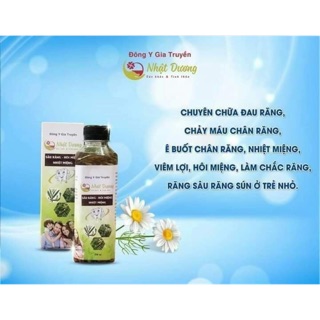 Thảo dược nhật dương và dụng cụ vệ sinh răng cho bé