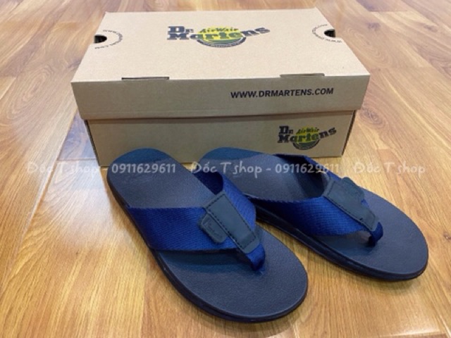 [GIÁ SỐC] Dép kẹp nam, dép xỏ ngón ⚡️FREESHIP⚡️Dr.Martens Cao Cấp, Siêu Êm, Siêu Bền FULLBOX (Quai Xanh)