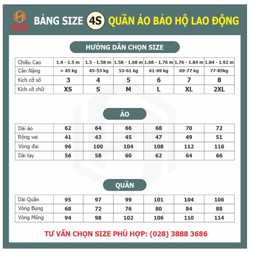 Quần áo điện lực tiêu chuẩn màu cam EVN