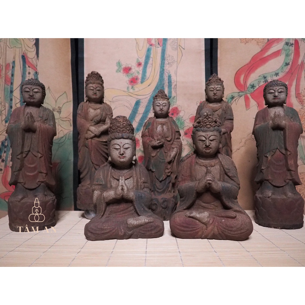 Tượng Phật và Bồ Tát - GỖ (bán lẻ inb zalo)