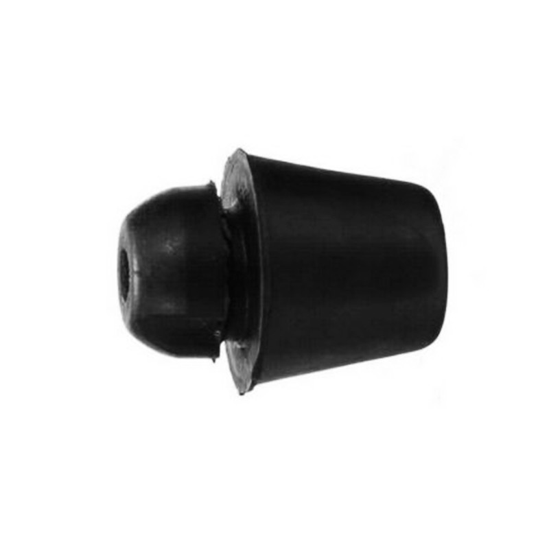 Set 2 chốt cao su màu đen 18mm X 13mm, nút đệm giảm chấn chống sốc cho cửa trước sau xe hơi, ô tô