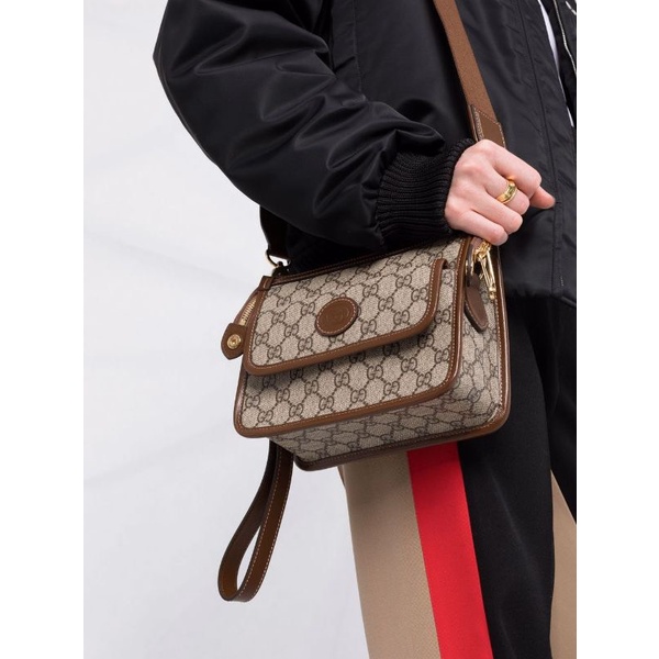 G.C TÚI  - Túi đeo GC Interlocking Có Zip