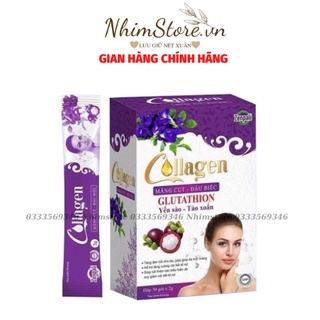 Collagen Zenpali Măng cụt_Đậu biếc