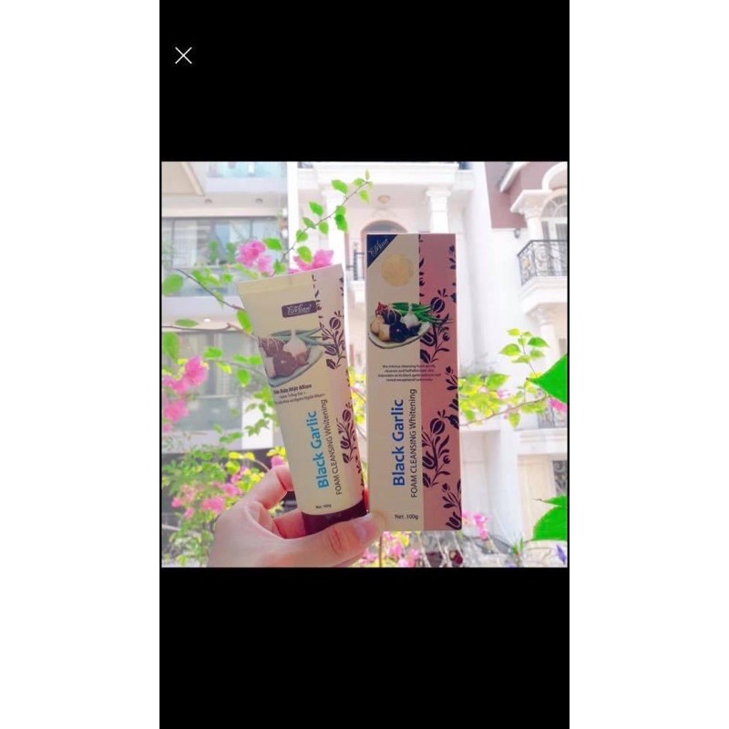 sữa rửa mặt tỏi đen Mian