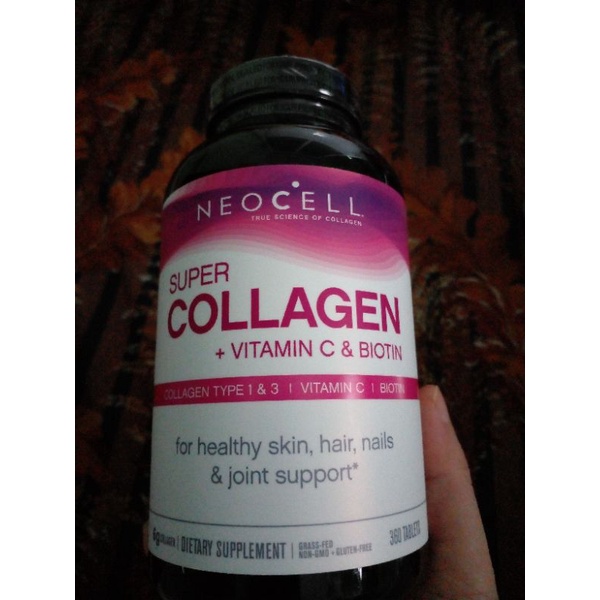 Viên uống Neocell Super Collagen C + Biotin 360 viên cúa My