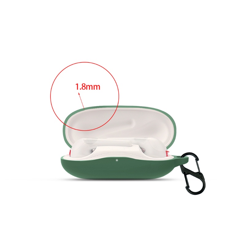 Vỏ bảo vệ hộp sạc tai nghe 1MORE-ComfoBuds 2 bằng silicon gọn nhẹ chống thấm nước chống va đập có thể giặt sạch