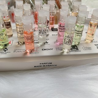 BỘ TEST NƯỚC HOA MINI 2ML (20 ỐNG)