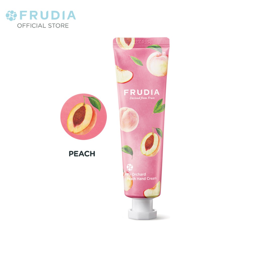 Kem Dưỡng Ẩm Tay Chiết Xuất Từ Trái Đào Frudia My Orchard Peach Handcream 30ml