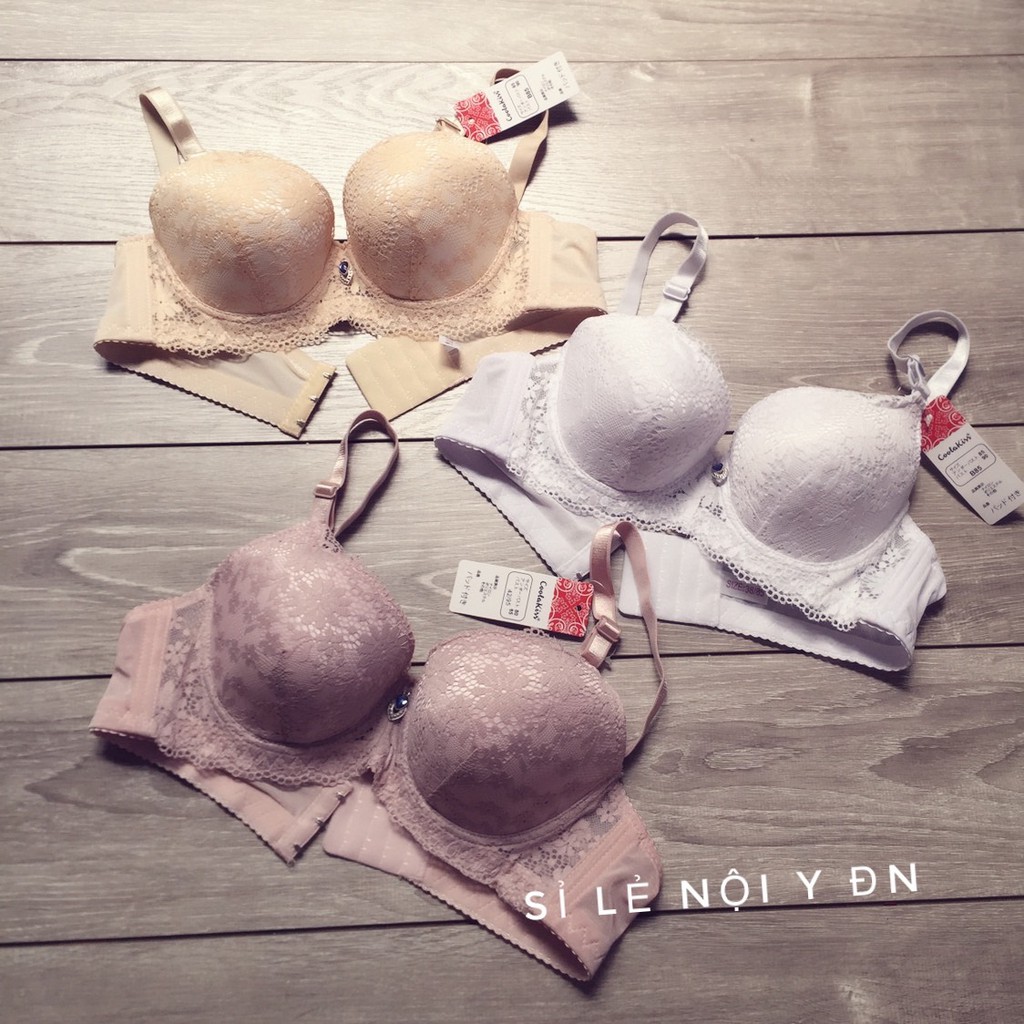 Áo Lót Ren Bigsize Nâng Vừa Quả To Lưng 3 Móc Bản Lớn