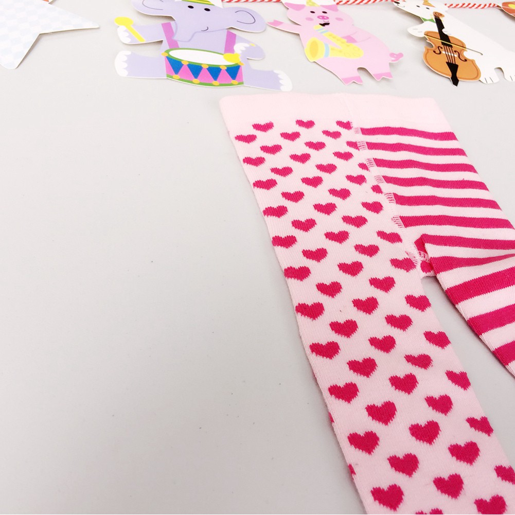 Quần legging Sanlutoz màu hồng dễ thương dành cho bé gái