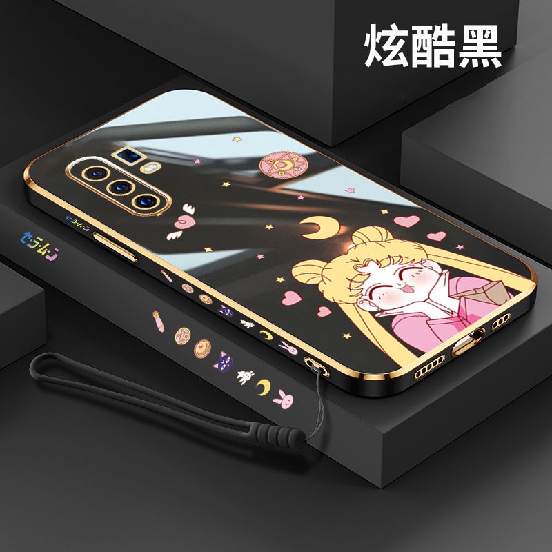 Sailor moon Ốp Điện Thoại Silicon Hình Thủy Thủ Mặt Trăng Cho xiaomi Redmi note 8T note 10 4G note 10 PRO 4G note11 4G note 11 PRO 4G note11S