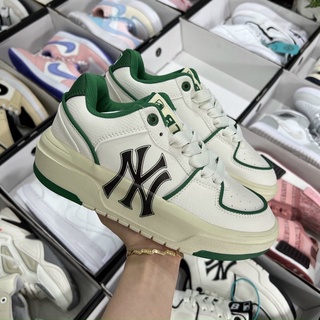 Mlb liner ny xanh lá , Giày thể thao nam nữ sneaker cao cấp ,giày tăng chiều cao kèm hôp