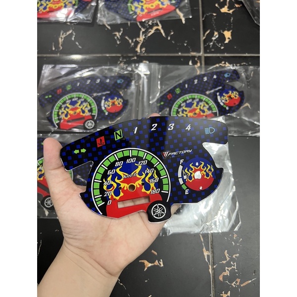 Miếng dán mặt đồng hồ Xe Wave / Dream / Ex 10