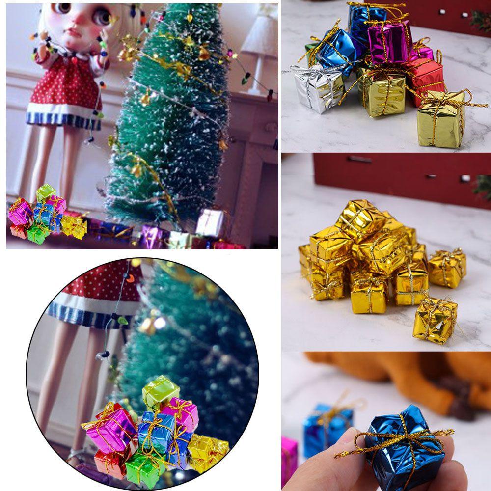 Set 12 / 15 Hộp Quà Mini 1.5cm / 2.5cm Trang Trí Nhà Búp Bê