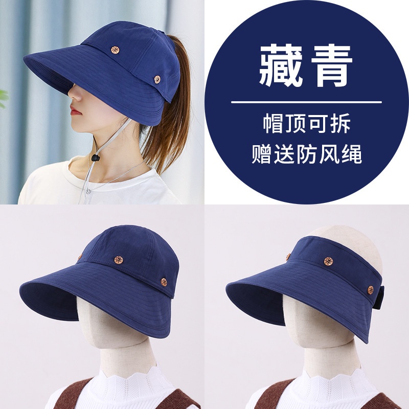 Mũ Lưỡi Trai Hở Chóp Màu Sắc Đơn Giản Thời Trang