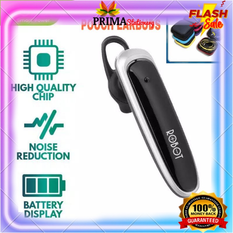 Tai Nghe Bluetooth ROBOT R3 100% Chính Hãng Cho oppo xiomi samsung vivo asus