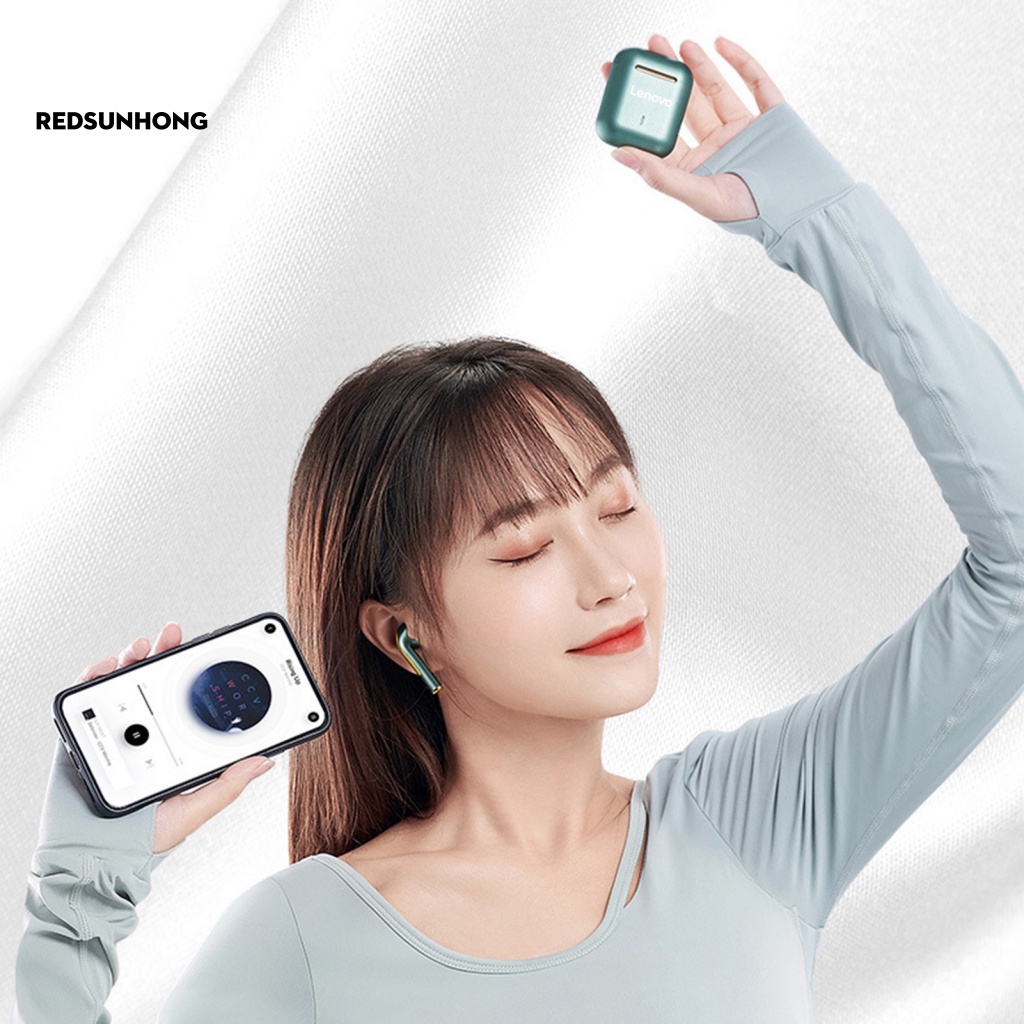 LENOVO Tai Nghe Nhét Tai RSH.z Không Dây Kết Nối Bluetooth 5.0 Âm Thanh Stereo Sống Động