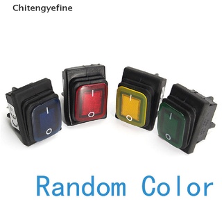 Ctye waterproof 4 pin 12v led rocker toggle switch momentary car boat marine on-off fine